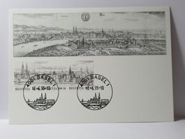 Bildpostkarte , Basel  Helvetia