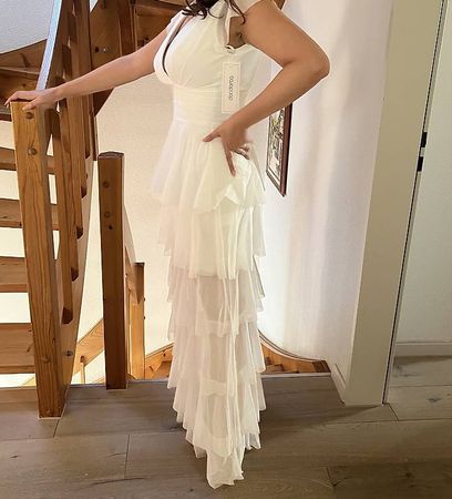 Weisses Ballkleid, Hochzeitskleid, Abendkleid Gr. 36