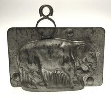 alte Schokoladenform seltener Elefant 4591