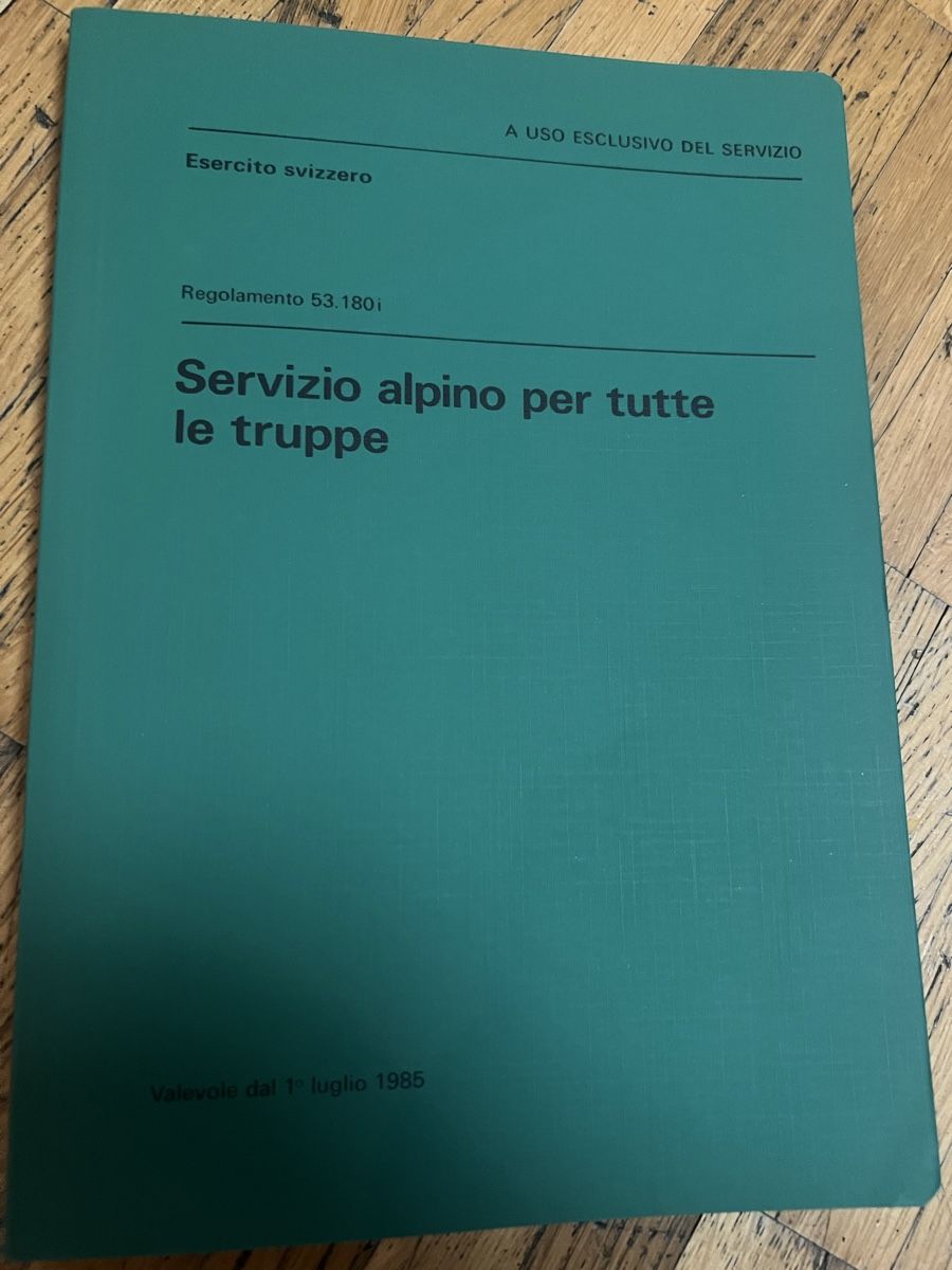 Libri: Servizio alpino per tutte le truppe – Usato da monte carasso venduto da Chanel82