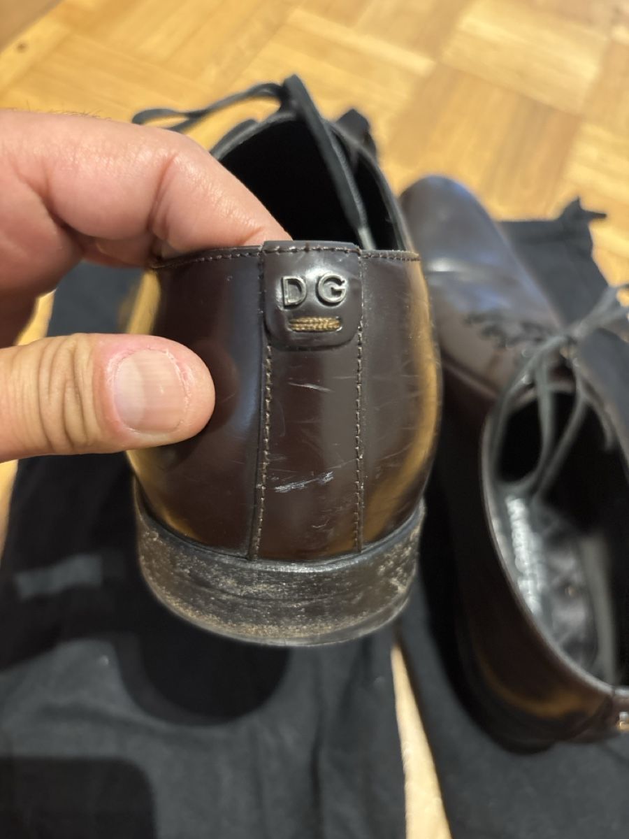 Dolce & Gabbana Scarpe da uomo: Chaussures Dolce & Gabbana marron pointure 7.5 – Usato da GENÈVE venduto da Gaasss 3