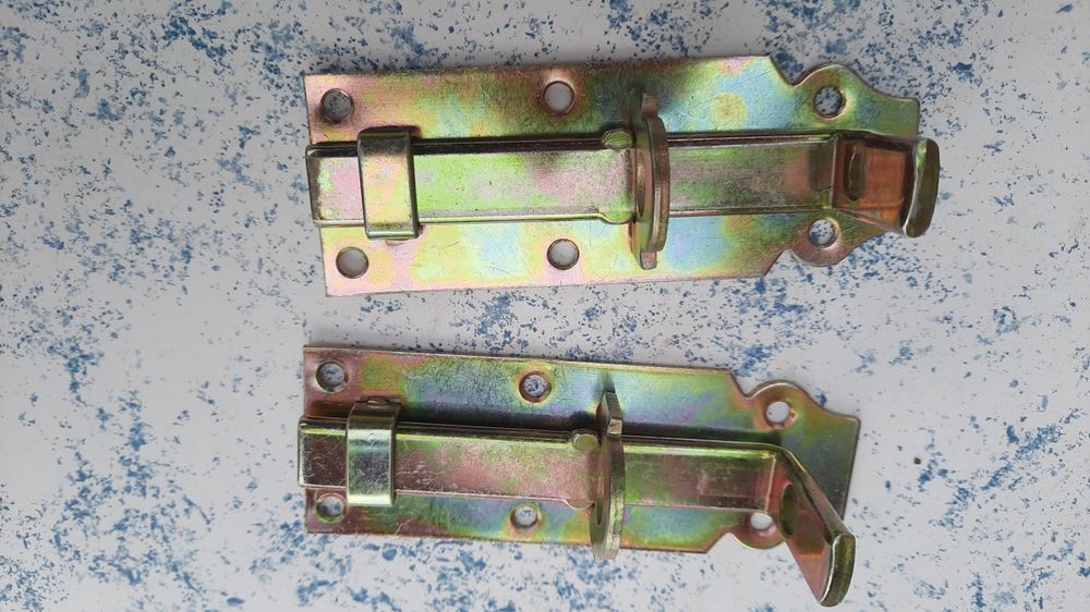 2 Stk. Türriegel Schnäpper Riegel Verzinkt NEU (Neu (gemäss ...