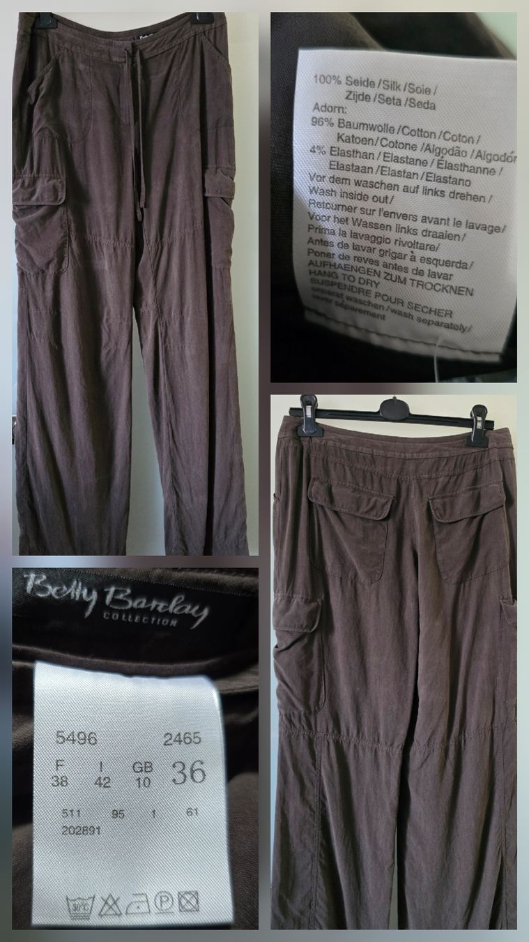 Betty Barclay Camicette: Seidenhose & Seidenbluse – Nuovo (secondo la descrizione) da Widnau venduto da Schurlibua 2