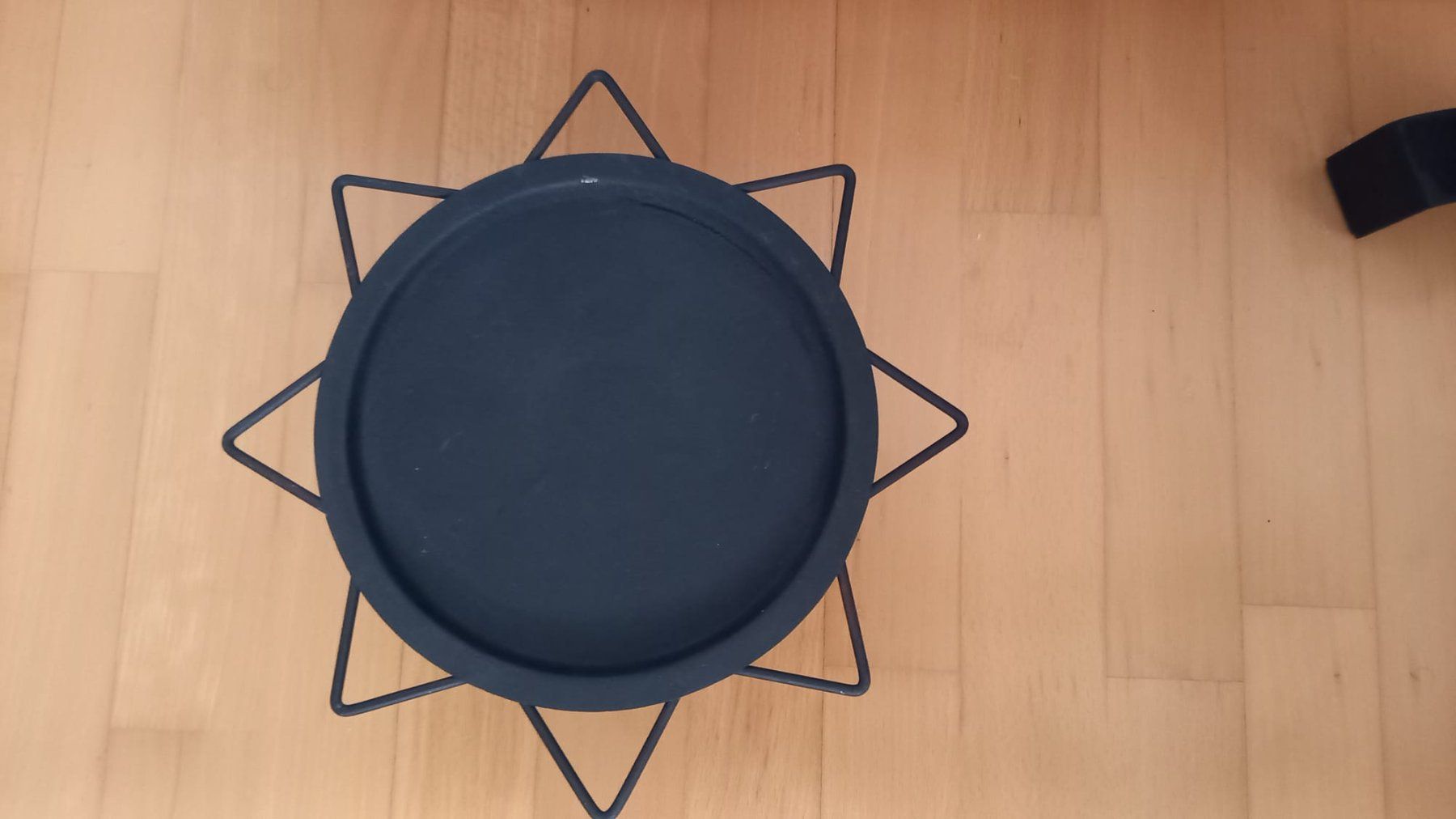 Kerzenständer: Kerzenhalter Metall Stern Design schwarz – Gebraucht aus Winterberg ZH von Laliv 1