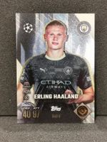 Match attax 2025 /26 Extra Erling Haaland Build A Baller 