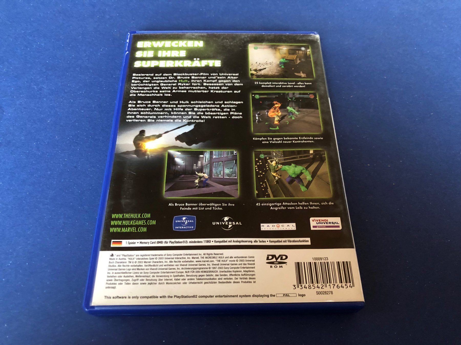 Sony Giochi: HULK SPIEL FÜR PS2 – Usato da Hägendorf venduto da Briansgameshop 2
