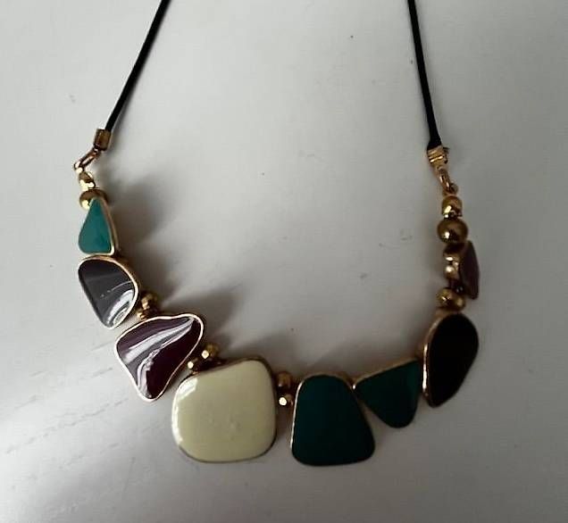 Catenine: Kette mit farbigen Steine – Nuovo (secondo la descrizione) da Veltheim AG venduto da rolo71 1