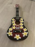 Ukulele Bali mit Blumenmotiv Deko & Musi