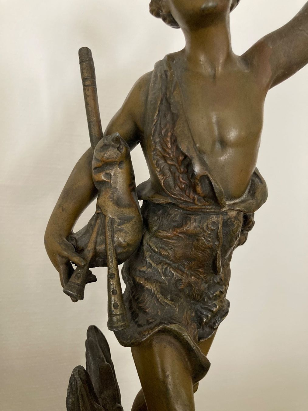 Sculture & Statue: Antike Statue signiert "Passage du Gue par Bruchon" – Usato da Luzern venduto da Aura13 5
