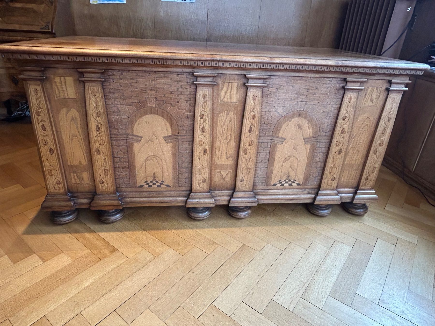 Scrivanie: Antiker Schreibtisch aus Holz – Usato da Steinen venduto da gar_s6dt 1