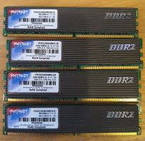 4 St. 2GB DDR2 RAM Patriot  Total 8GB