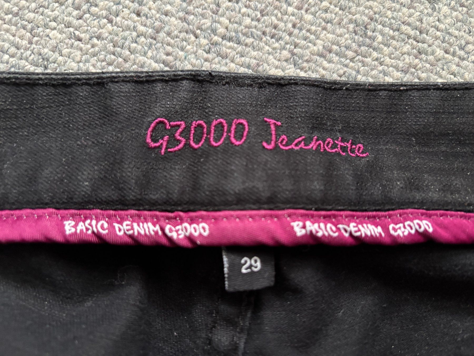 Jeans: Schwarze Jeans Gr. 29 – Gebraucht aus Nussbaumen AG von Faxi2 3