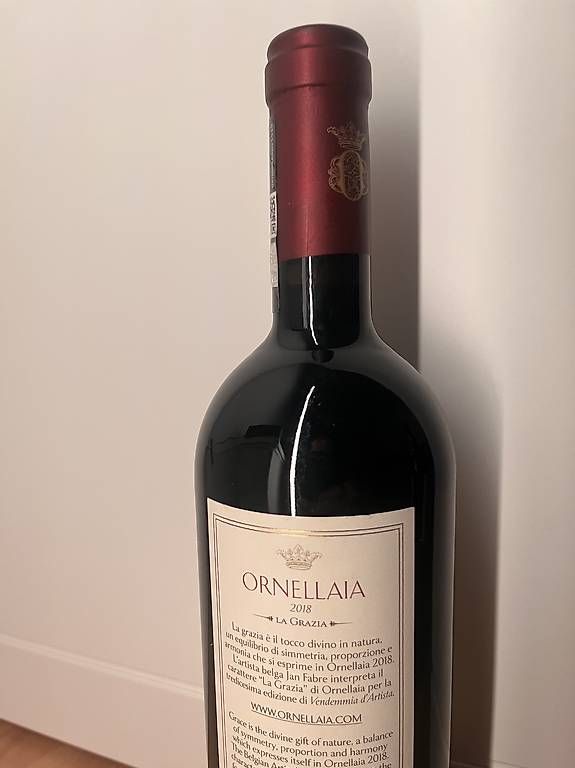 Vins: Ornellaia 2018 – D'occasion à Zürich par dav_m9zc 1