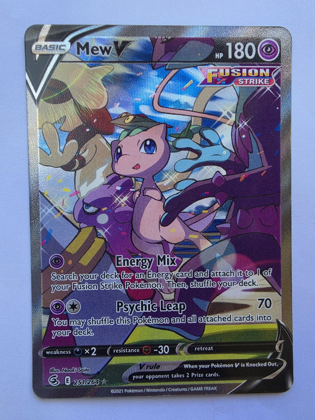 Pokémon Carte collezionabili: Pokemonkarte - Mew V – Usato da Oberdorf NW venduto da Jasy9 1