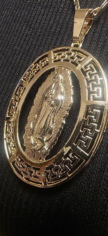 Catenine: Kette, mit Heiligenfigur – Nuovo (secondo la descrizione) da Kaufdorf venduto da Nati-Nati 1