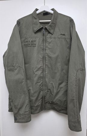 Herren-Jacke von JEEP, olivgrün, Gr. XL