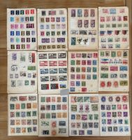 Briefmarken aus aller Welt Sammlung