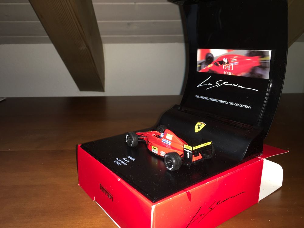 F1 Ferrari 641 A. Prost 1/43 Saison 1990 LA STORIA (Neu (gemäss ...