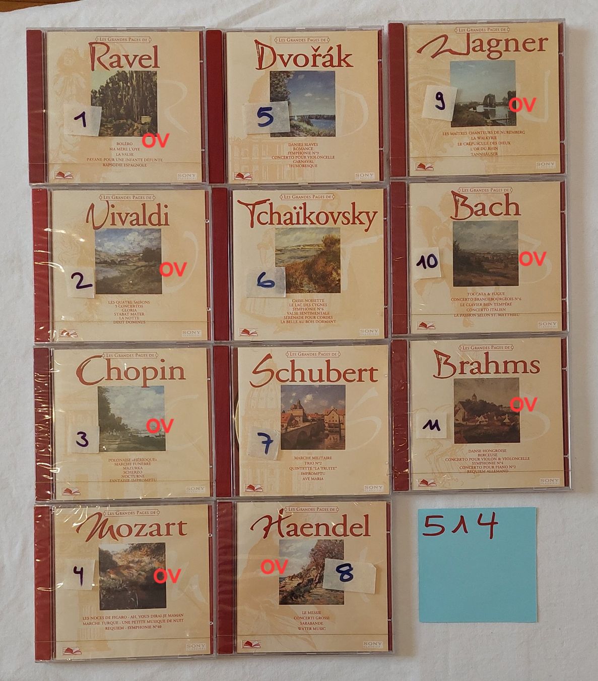 CD: 23 CD Klassik,  auch Einzelne möglich – Usato da Uitikon Waldegg venduto da Smeragol 1