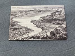 Ansichtskarte Genf Panorama Lac Léman J.J. 4267