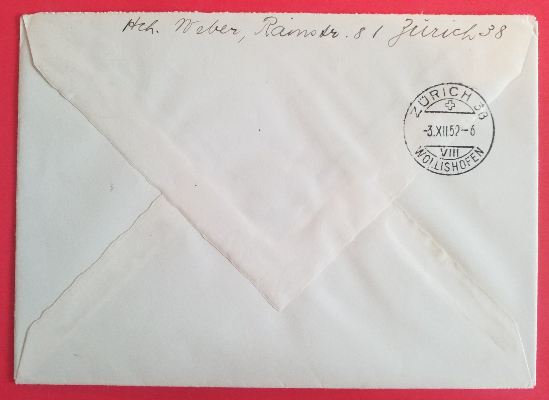 Alle Briefmarken: B190) 1952, Pro Juventute FDC Kt. 100.- – Gebraucht aus Baden von Eggi 1