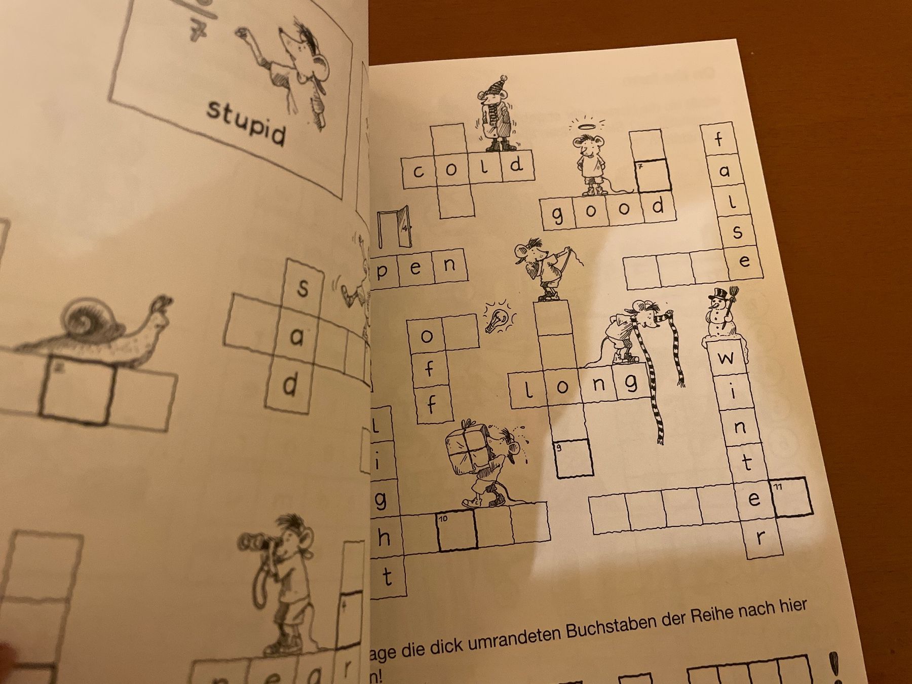 Libri: Sprachrätsel mit Spass Englisch Ars Edition – Usato da Bergdietikon venduto da book-4-you 2