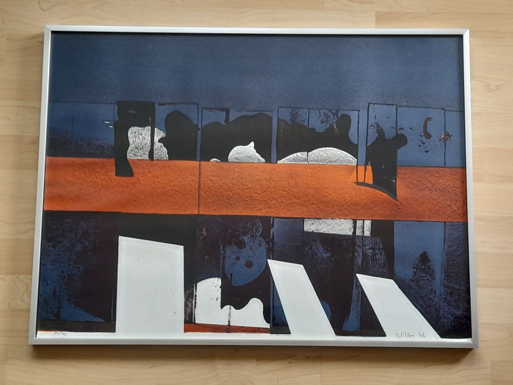 Grafica & Litografie: Litho 10/40 modern Peter Willen 76 – Usato da Thun venduto da Treff.....e 8