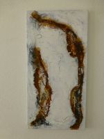 Original Acrylbild auf Leinwand 30x60cm