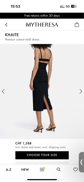 Khaite Kleider: Khaite iconic dress NEW xs – Neu und originalverpackt aus Kilchberg ZH von roz_qcj7 4