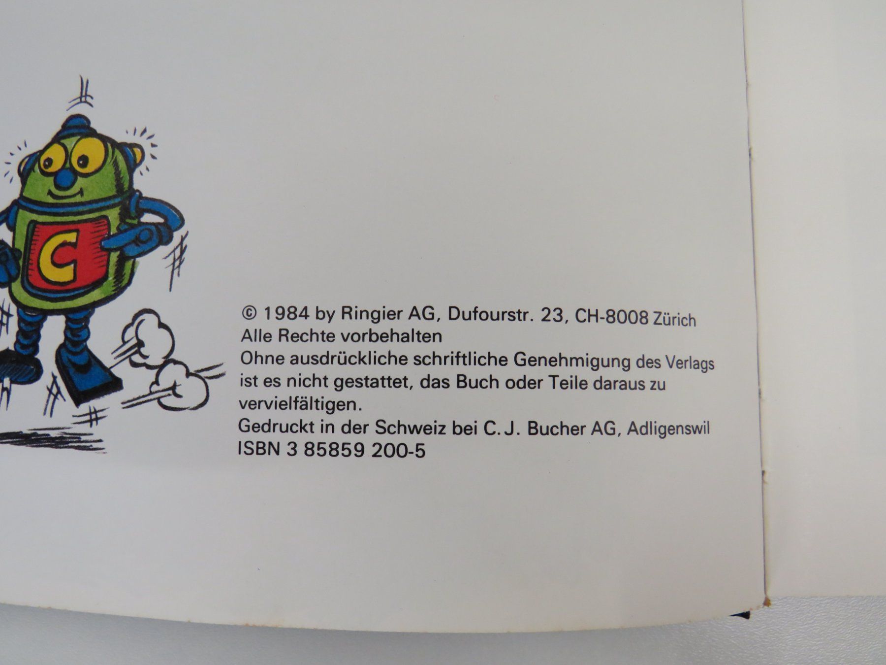 Libri: Bilderbuch, Ringgi und Zofi – Usato da Küttigen venduto da Rawlings 1