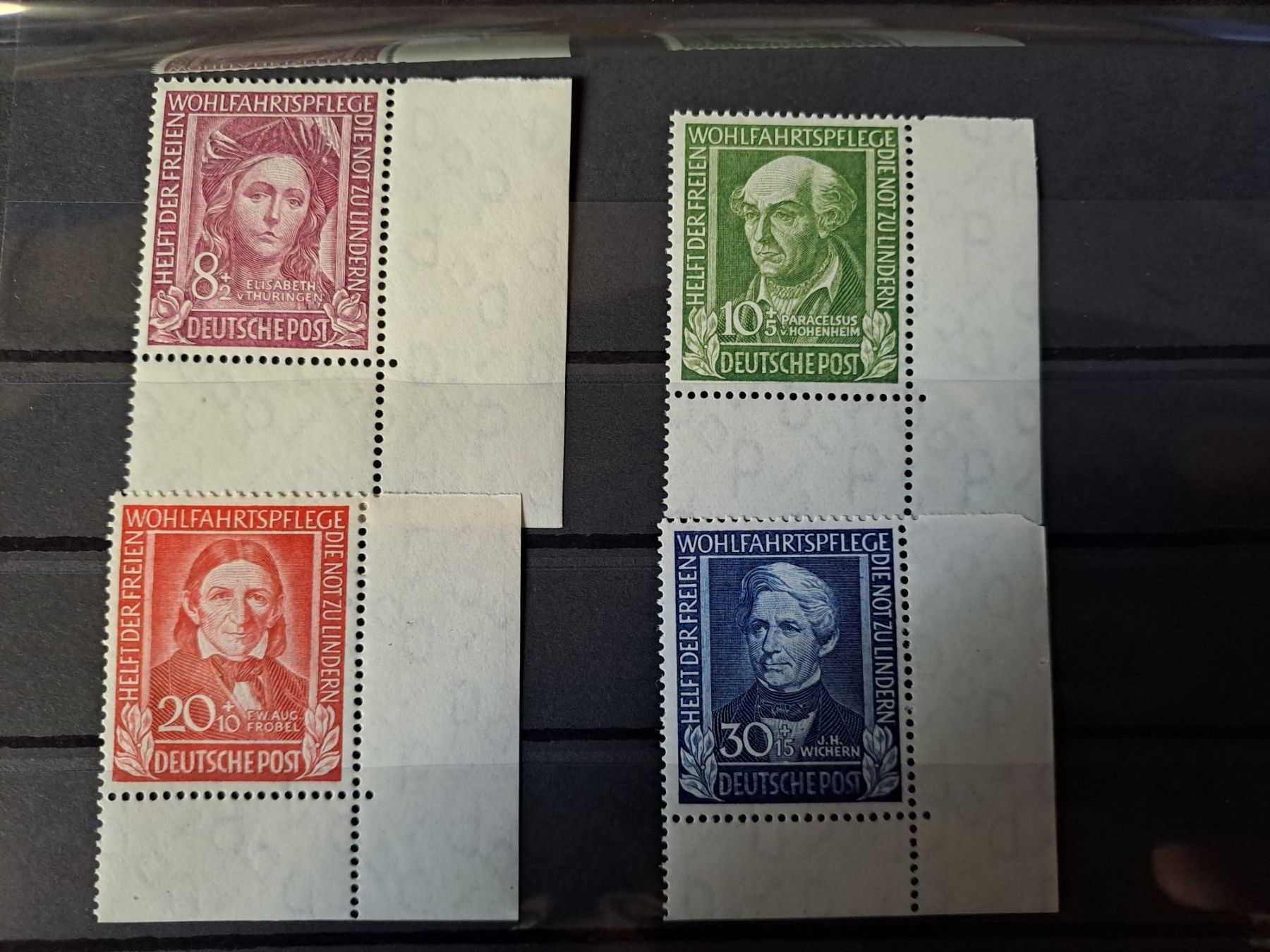 Alle Briefmarken: BRD Wohlfahrt 1949** tadellos, Kat: 135.- – Neu (gemäss Beschreibung) aus Spiez von Heinick
