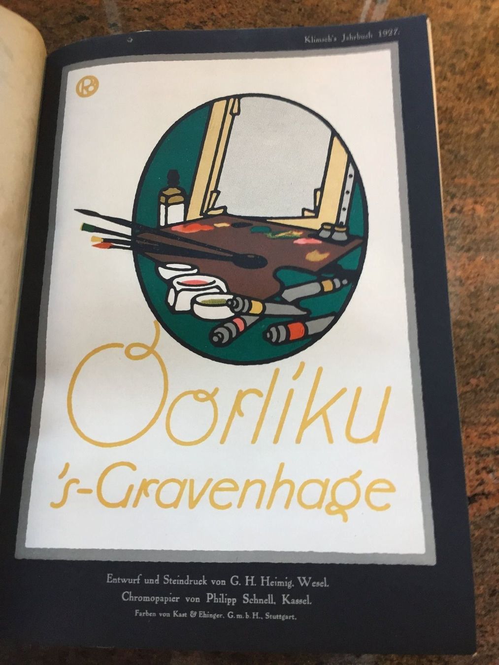 Libri: KLIMSCHS Jahrbuch 1927 – Usato da Trachslau venduto da post35 7