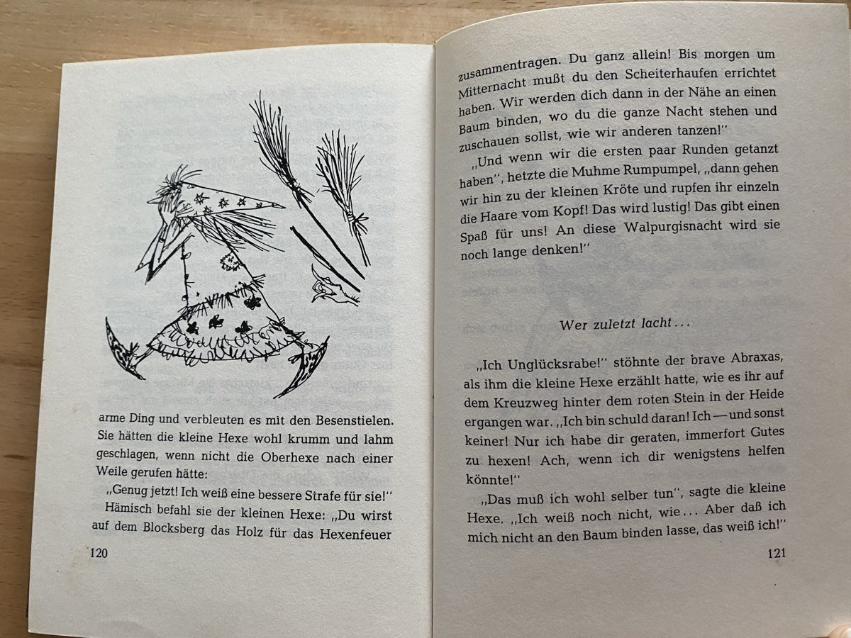 Bücher: Die kleine Hexe - Otfried Preussler – Gebraucht aus Schwarzenburg von Michellu 8
