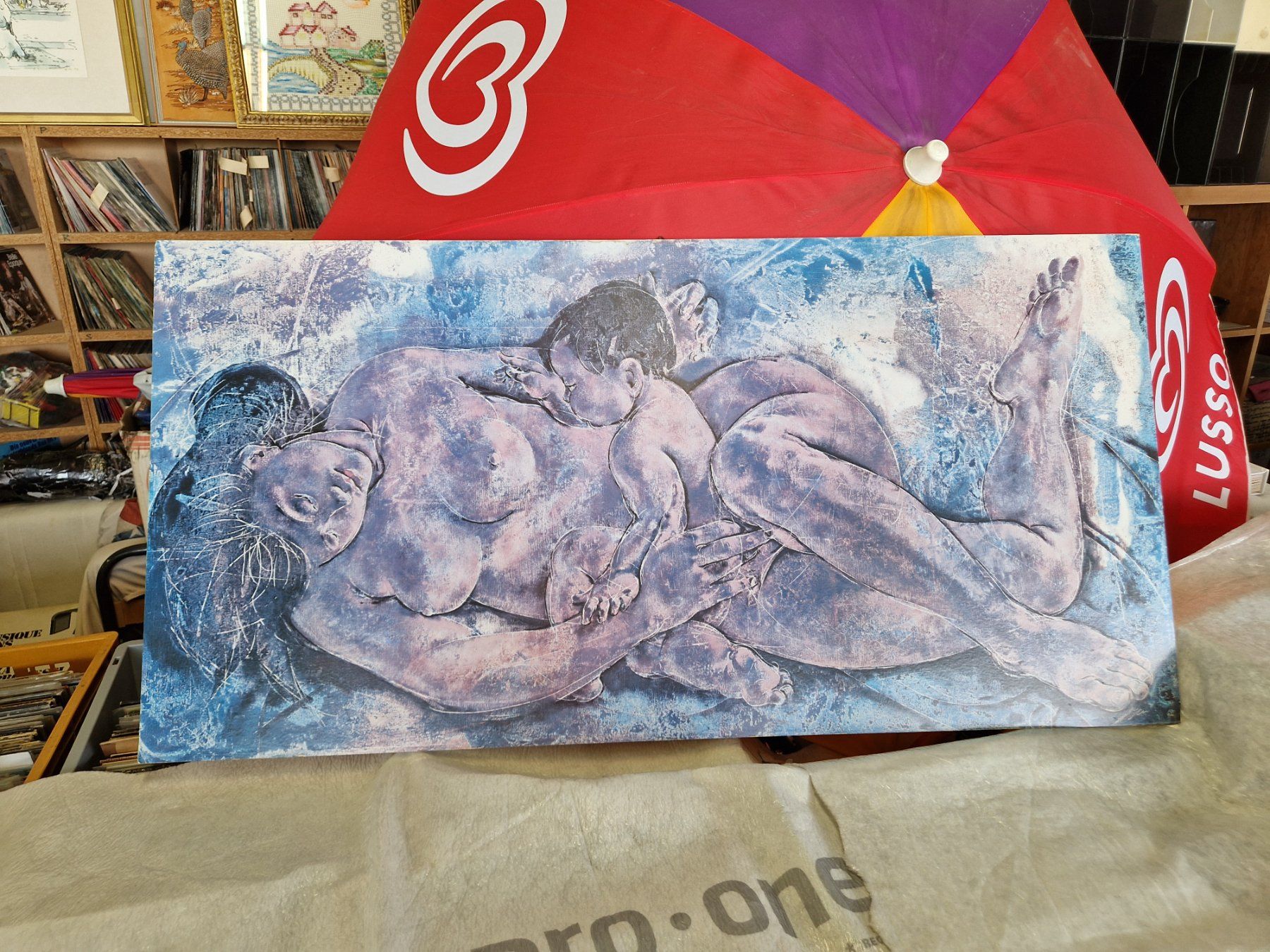 Foto & Immagini: Kunstdruck Plakat  Hans Erni  125 X 63 cm – Usato da Wädenswil venduto da tome70 1