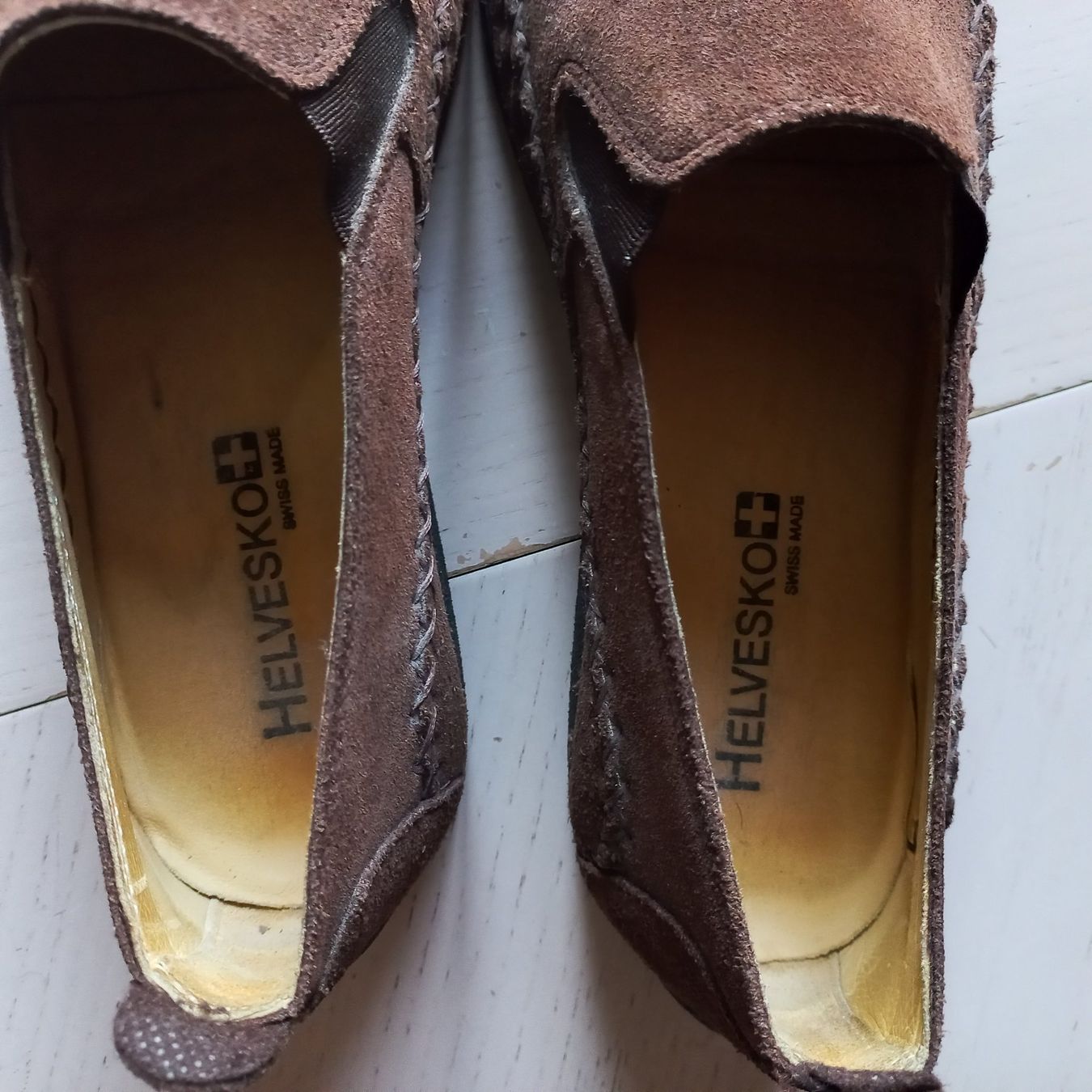Helvesko Scarpe da uomo: Beaux mocassins Helvesko en daim, 40 – Usato da Jongny venduto da dve_7nbz 1