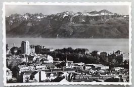 Lausanne, Tour Bel Air, Montbenon et Dt. d' Oche