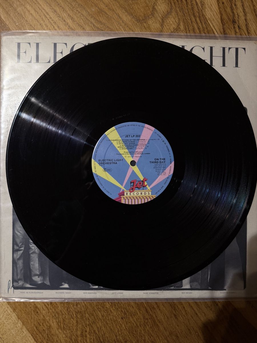 Schallplatten: Schallplatte ELECTRIC LIGHT "On The Third Day" ORCHESTRA – Gebraucht aus Siebnen von koschitoschi 1