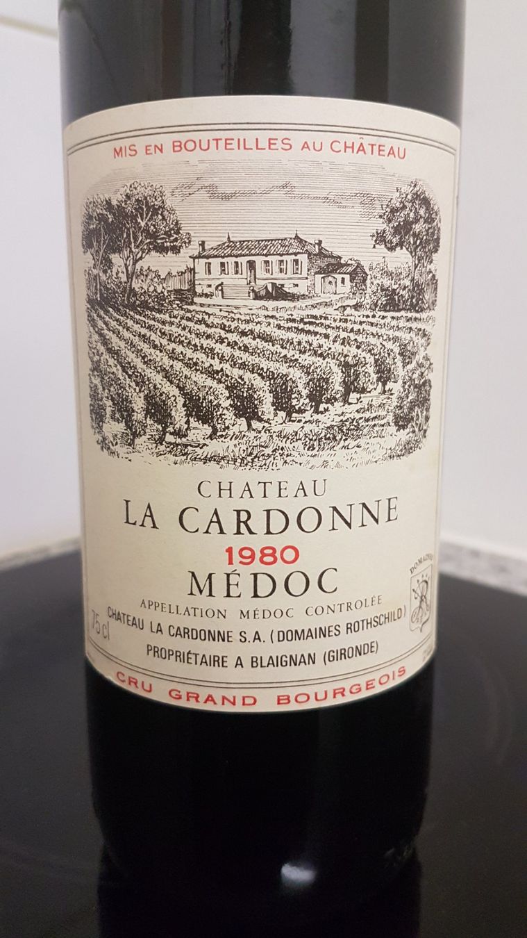 Lafite Wein: Chateau La Cardonne 1980 – Neu (gemäss Beschreibung) aus Grenchen von poggione 1