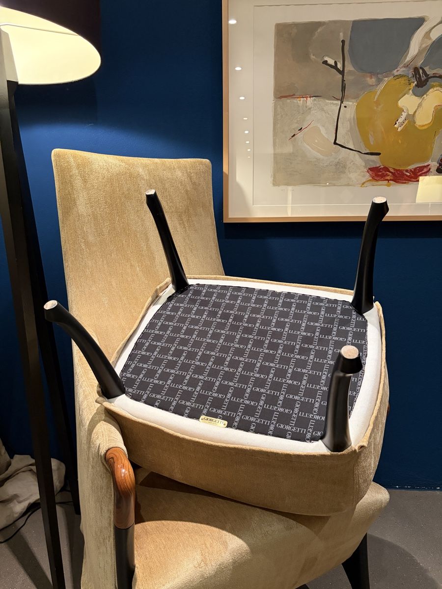 Giorgetti Poltrone: Giorgetti Sessel mit Ottoman – Usato da Zürich venduto da ARTino 2