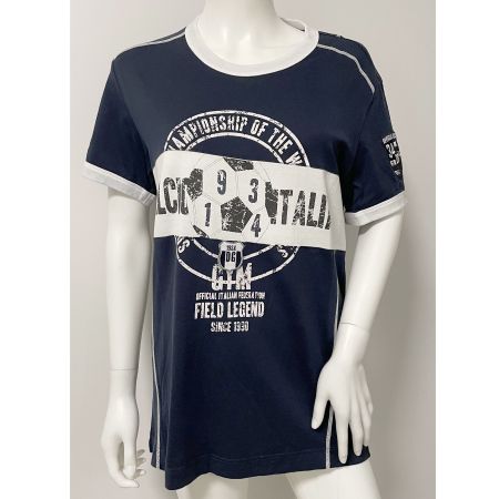 T-Shirt Trikot Dolce Gabbana Fussball dunkelblau Calcio 1934
