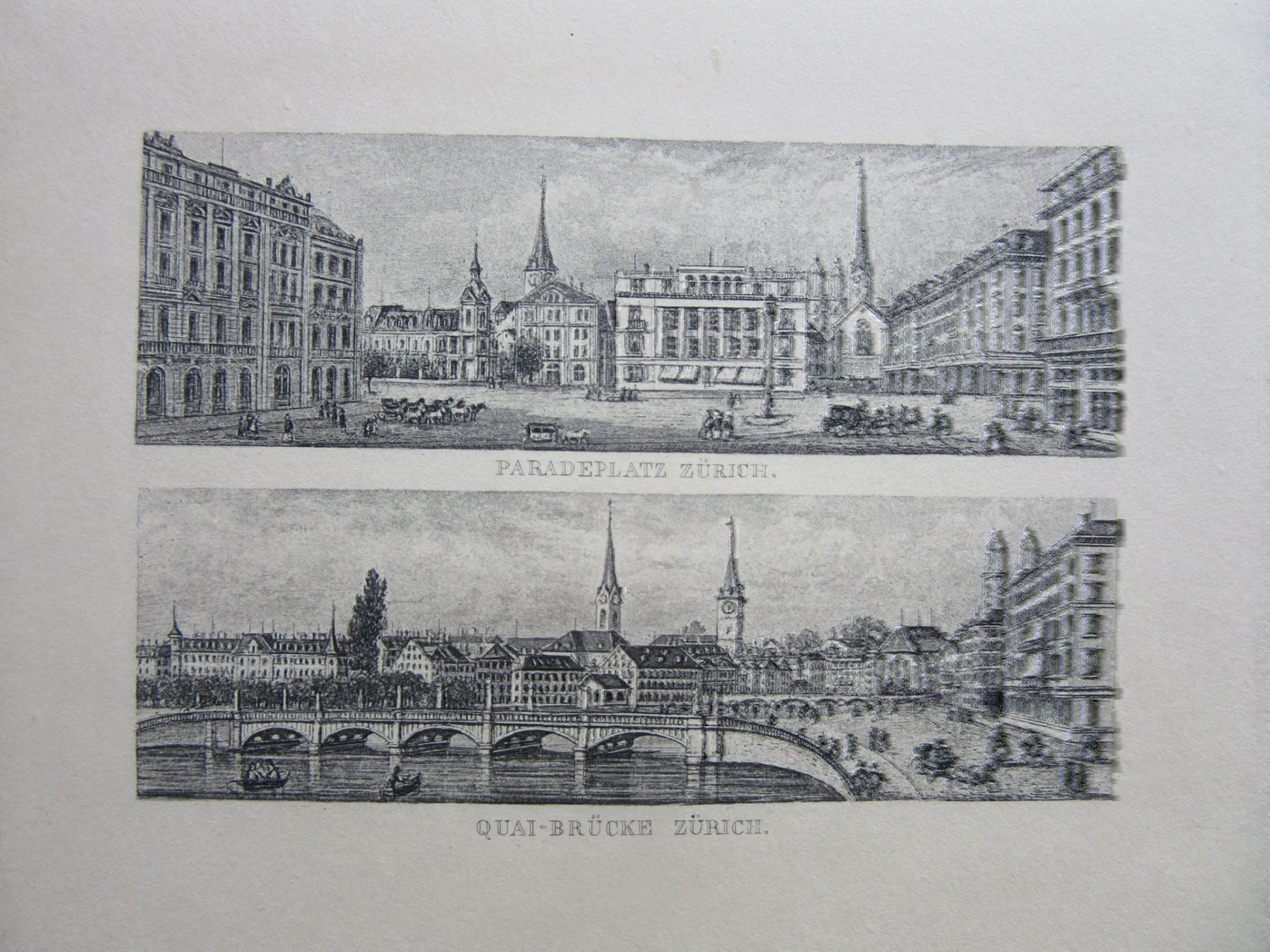 Incisioni: ZÜRICH (AQUATINTA) – Usato da Gersau venduto da grafik-kunst