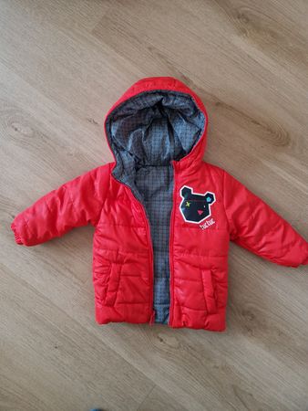 Reversible Winterjacke, Gr. 74 (12M)