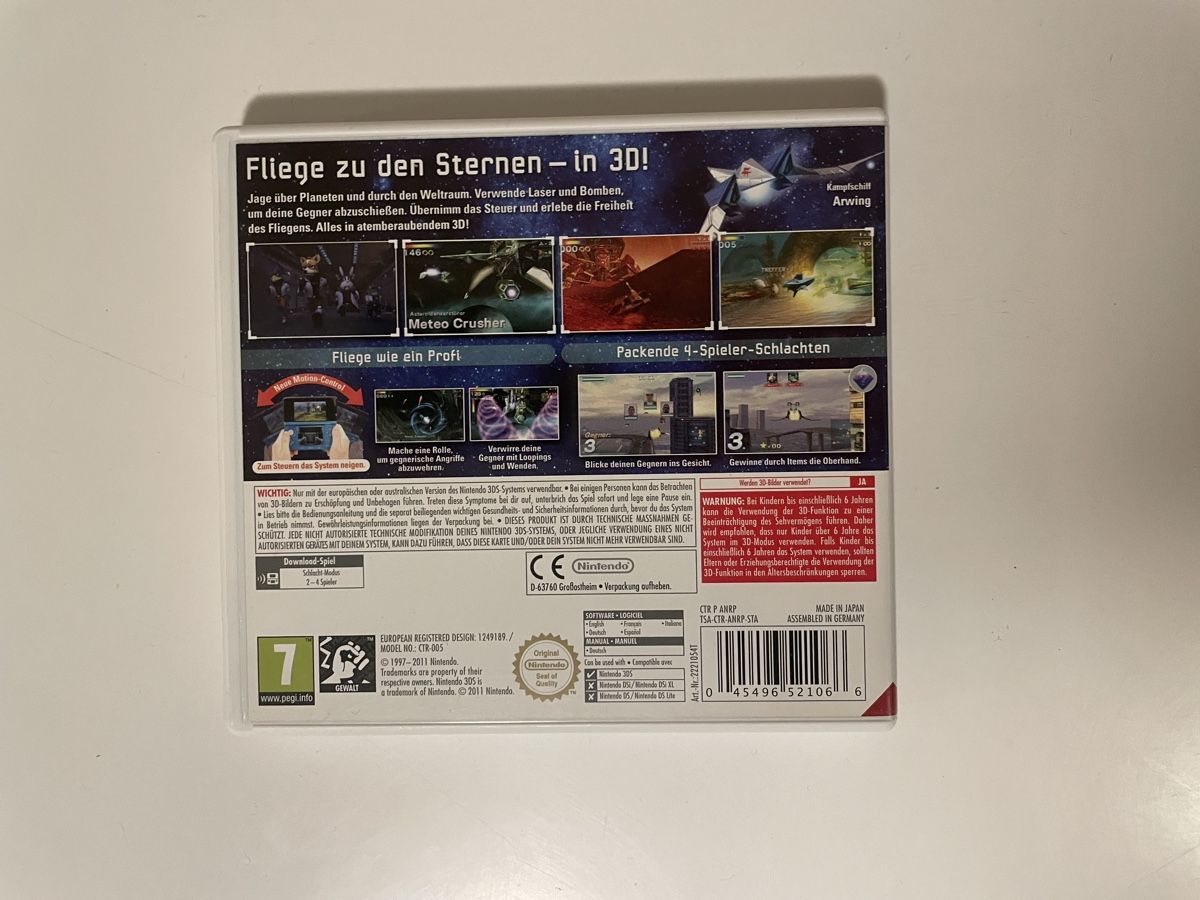 Nintendo Giochi: Starfox 64 3d – Usato da Susch venduto da Ascaso 1