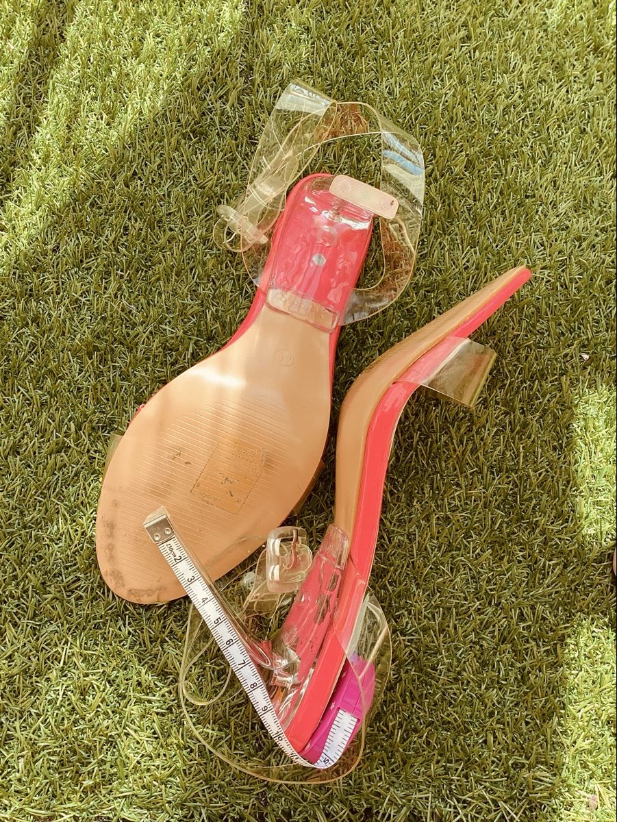 Damenschuhe: Transparente rosa Sommersandalen, Größe 40 – Gebraucht aus Luzern von lei_5btm 8