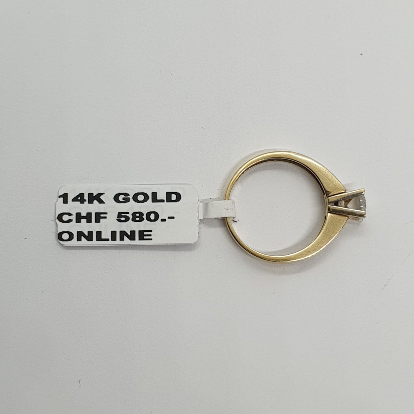 Anelli: Echt 14K Gold Ring – Usato da Luzern venduto da Luzern-Goldhaus 2