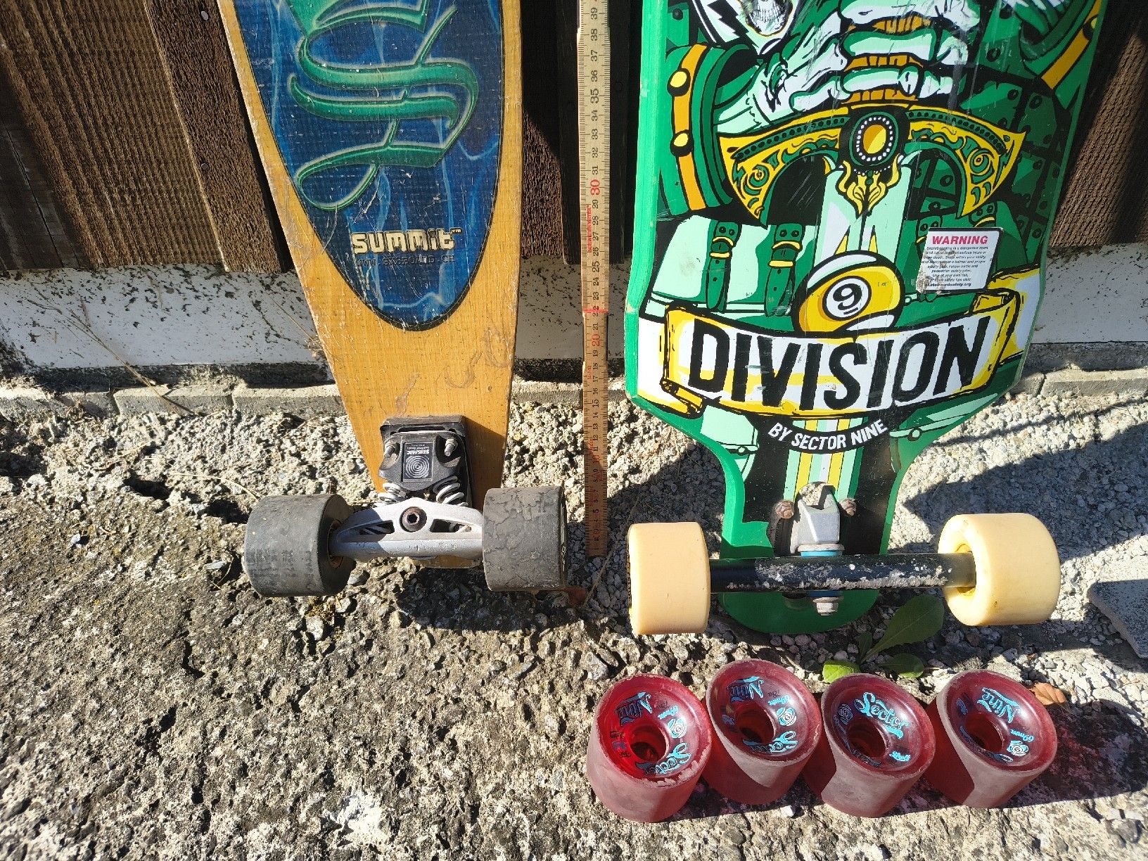 Skateboards: Longboards Sector 9 / Slalomboard Summit  – Usato da Sachseln venduto da and_vp77 2