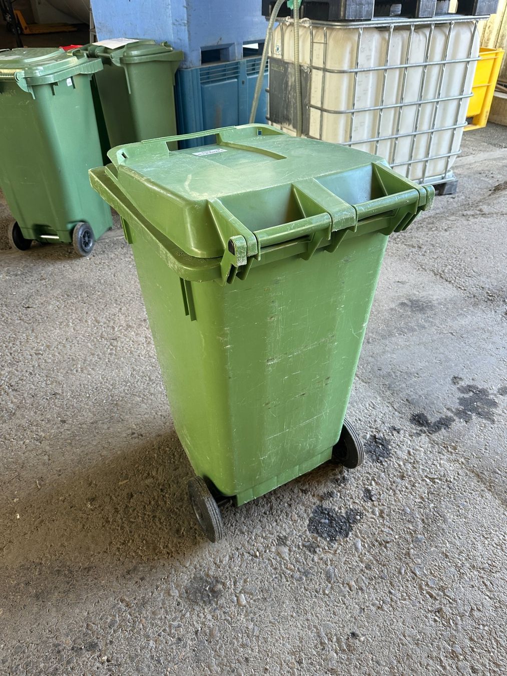 Korpus: Rollcontainer grün 240 Liter – Gebraucht aus Appenzell von OcclineGmbH 2