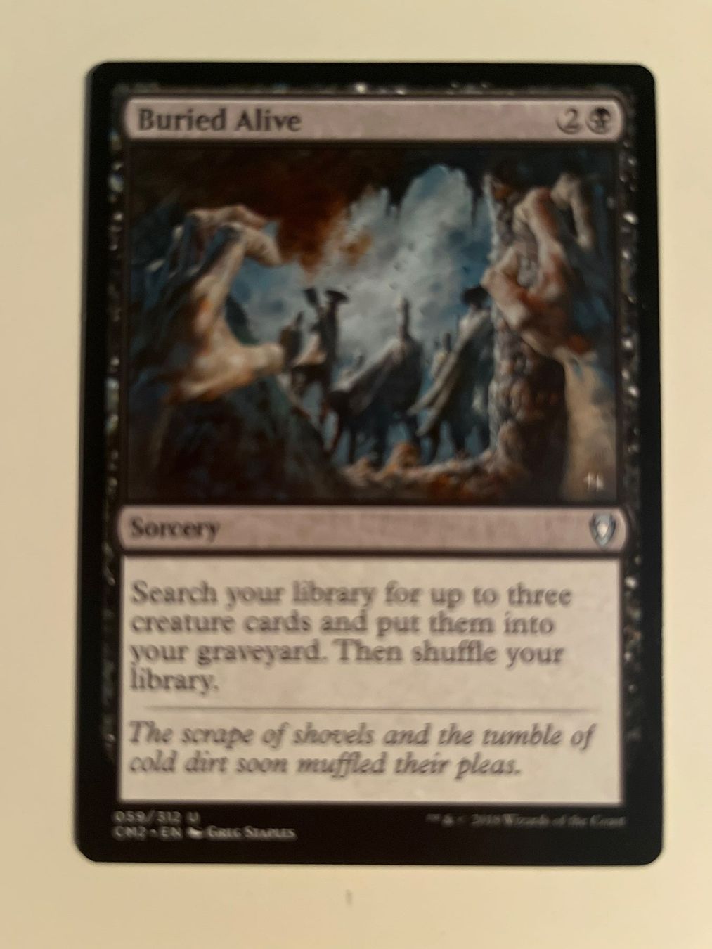 Magic The Gathering Carte collezionabili: 1 x Buried Alive - Magic: The Gathering - MtG – Usato da Kriens venduto da Shadi1980