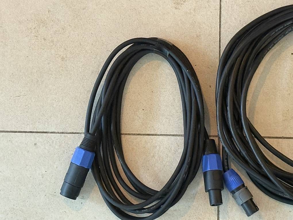 Neutrik Cavi: NL2 Lautsprecherkabel Set 3 Stück – Usato da Muri AG venduto da Ludrigen 1