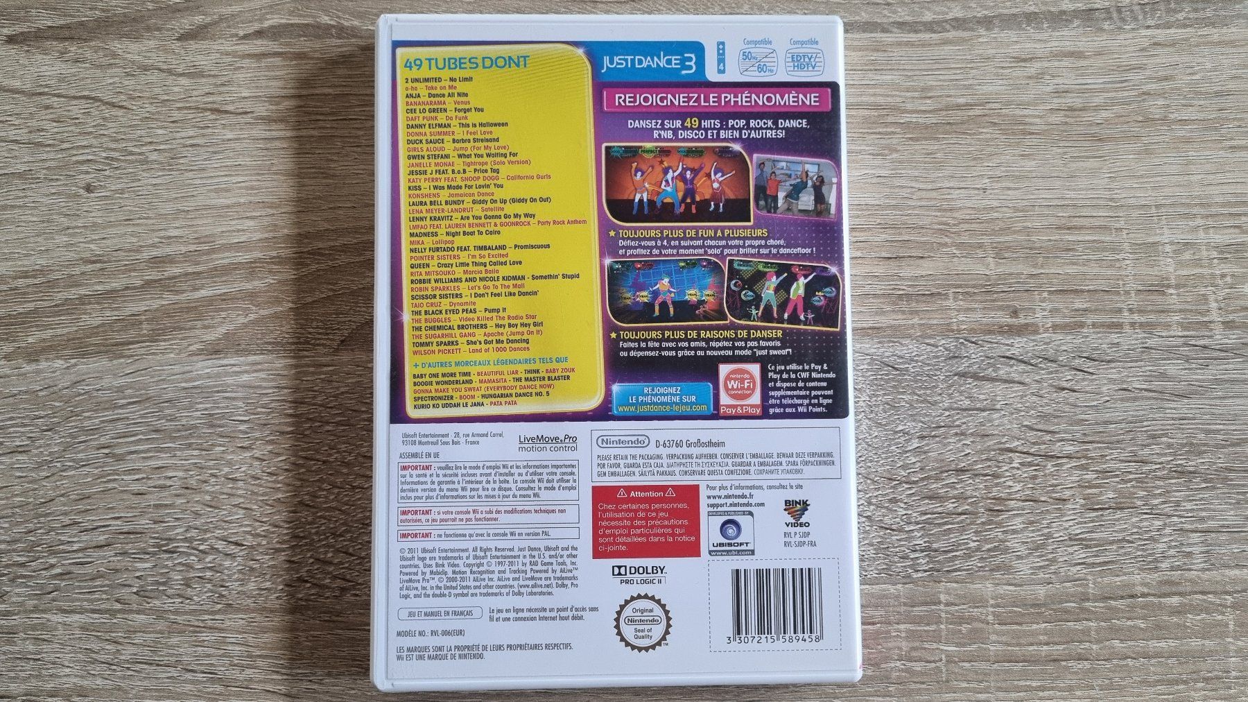Jeux: Just Dance 3 – D'occasion à Hagenbuch ZH par lecterr55 2